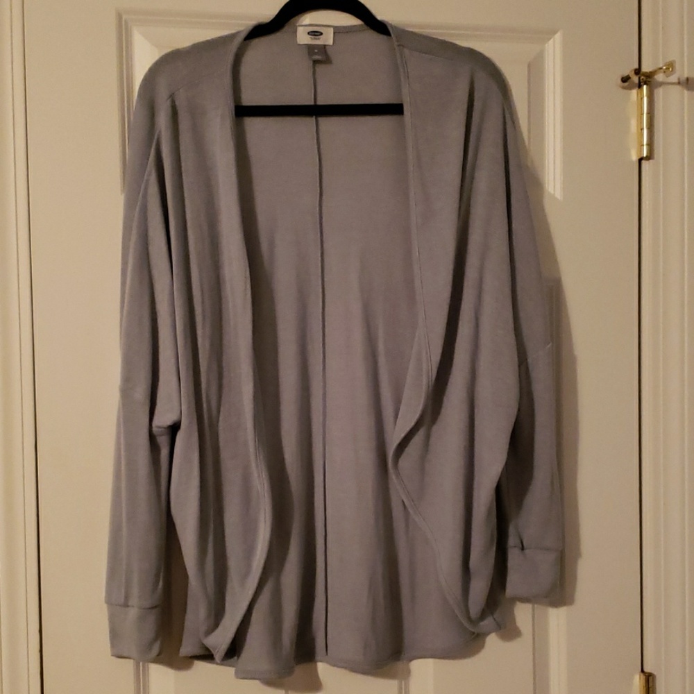 Old Navy blue gray dolman style cardigan